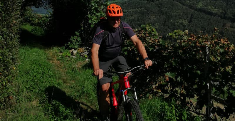 Degustazioni di vini con Tour in E-MTB