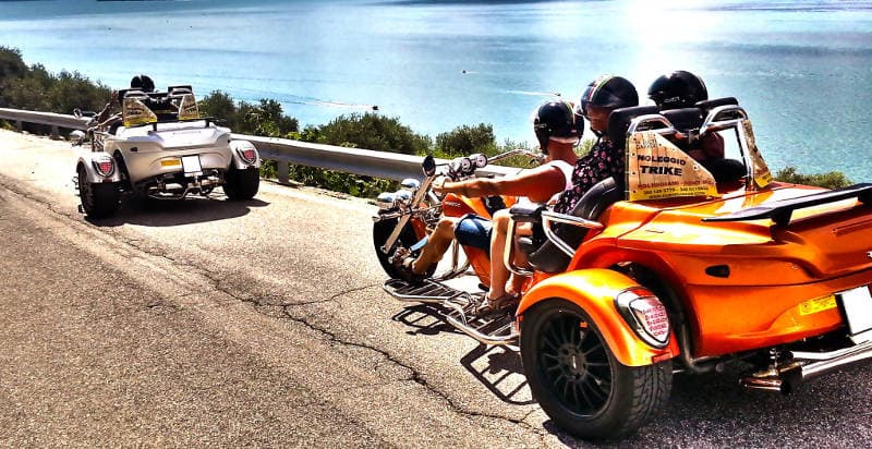 Escursione guidata in trike