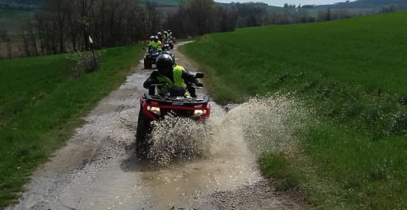 Escursione in quad