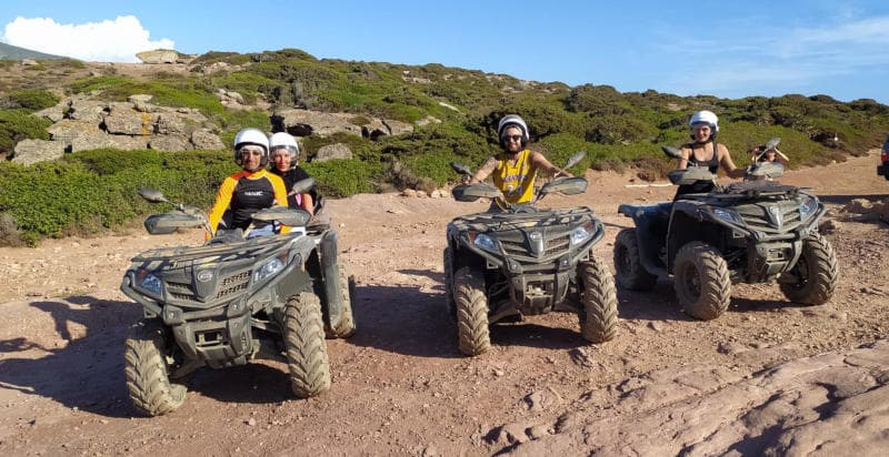 Escursione in quad