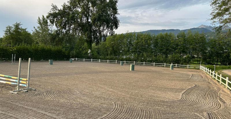 Lezione di equitazione