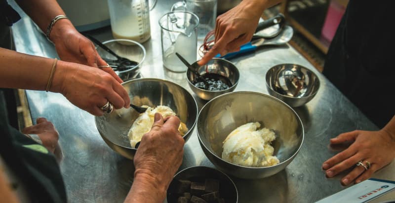 Lezione preparazione gelato