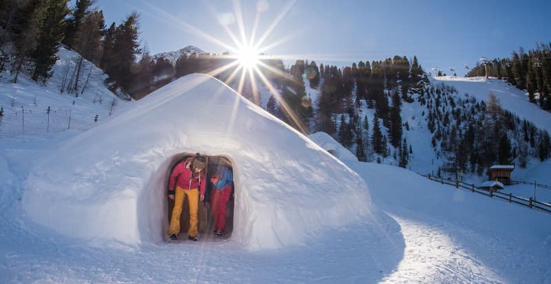 Notte in igloo per la famiglia