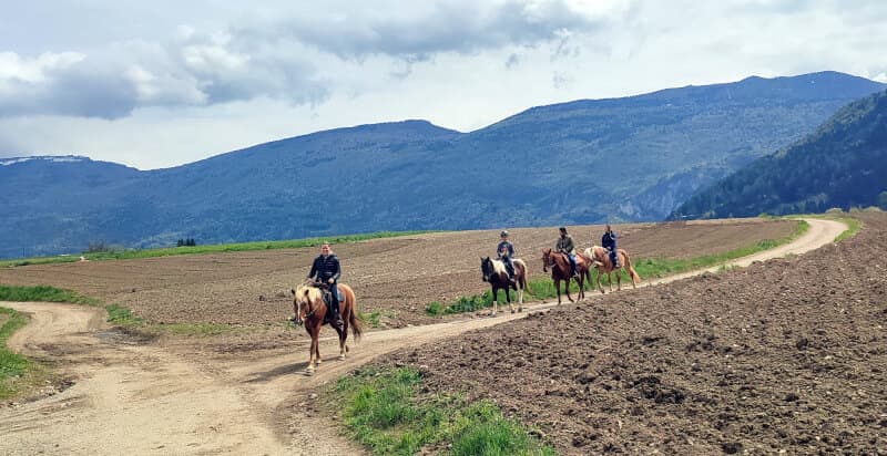 Passeggiata a cavallo - Bleggio Superiore