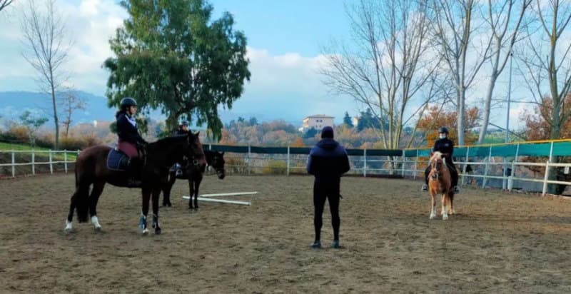 Passeggiata a cavallo