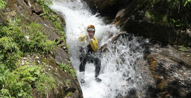 Rafting e canyoning