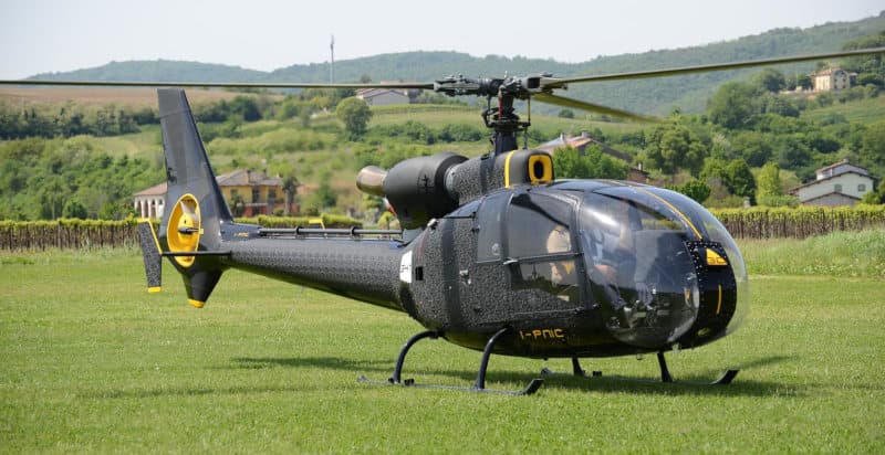 Volo in elicottero in esclusiva
