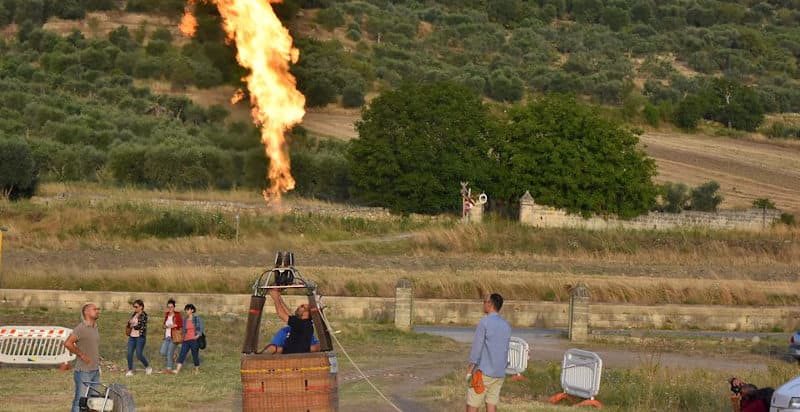 Volo in mongolfiera