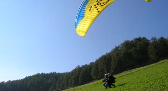 Volo parapendio biposto